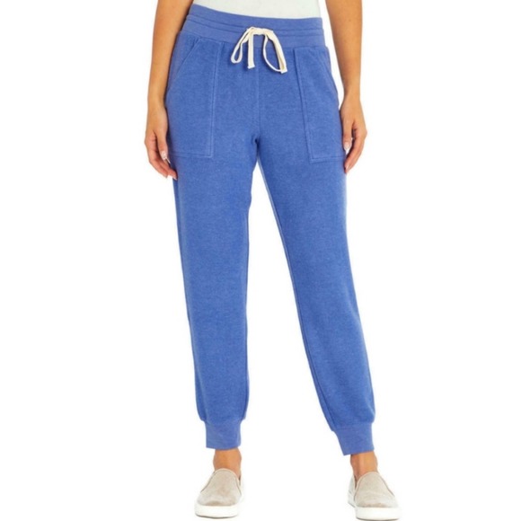 Wildfox Light Blue Drawstring Relax Straight Leg Joggers Size XXL - Picture 1 of 4